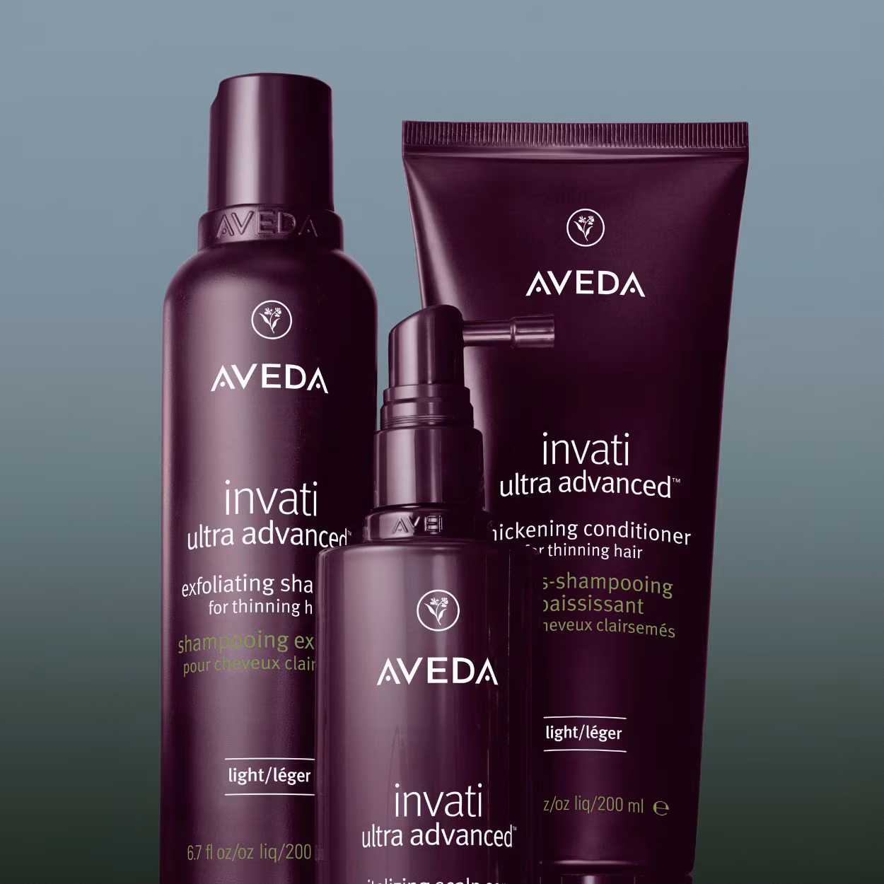 Strengthen thinning hair with invati ultra advanced hair care
